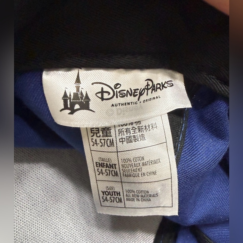 DISNEY MICKEY MOUSE 3D EARS SNAPBACK HAT JUNIOR BLUE AND YELLOW ADJUSTABLE CAP - Picture 6 of 7